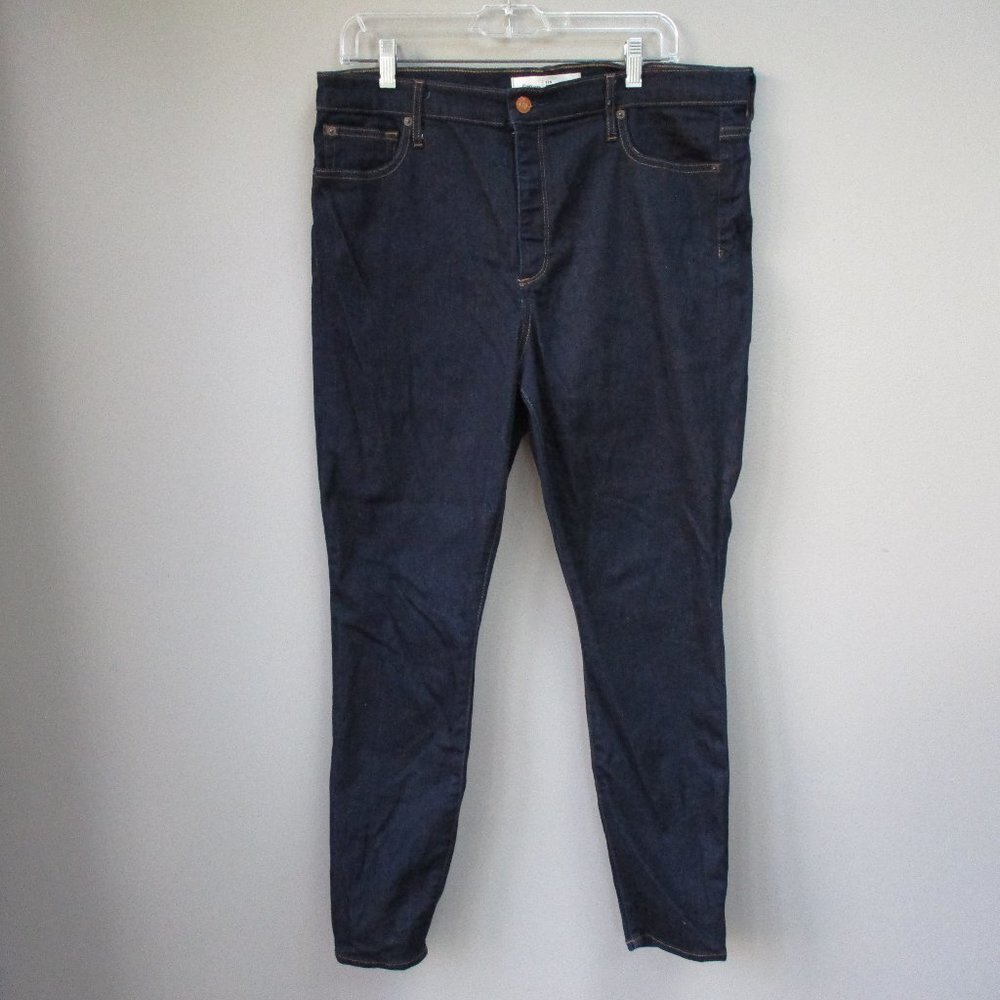 Womans Gap 1969 True Skinny Super High Rise 33 S